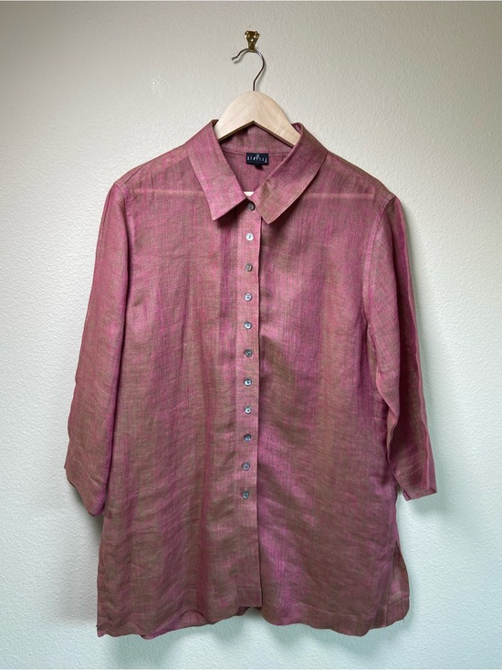 Staples Tops - Vintage Staples Linen Shirt